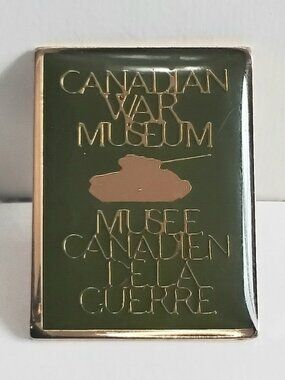 4/$20 Vintage Canadian War Museum Brass/Resin Collector's Pin!!